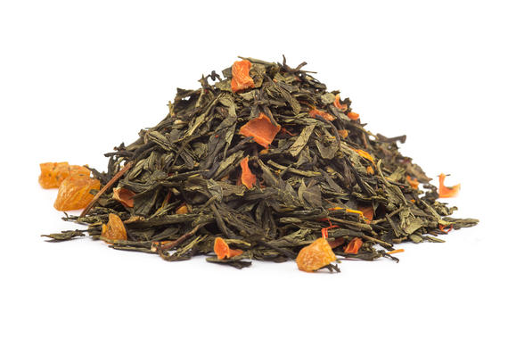 ÉDES SÁRGABARICOT - zöld tea - 250 g